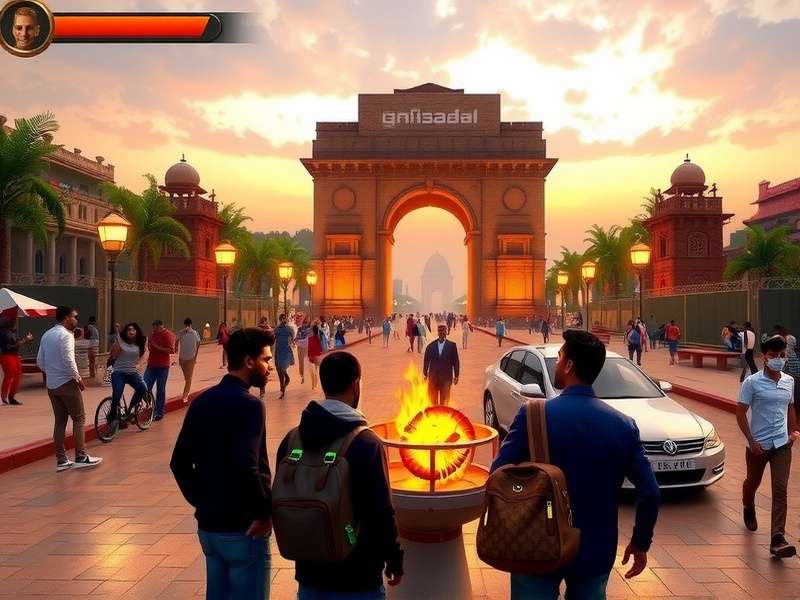 India Gate Magnificent Community Event